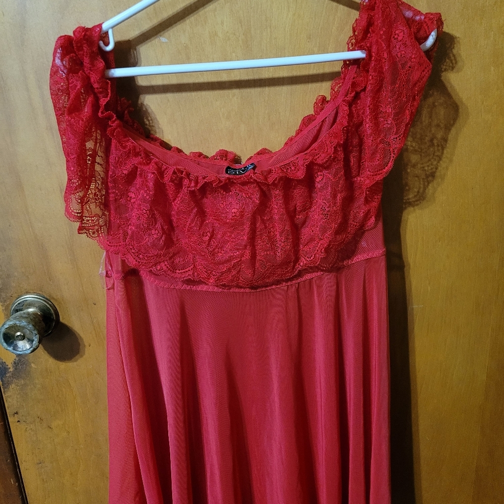 Sexy off shoulder see through lingerie